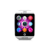 Q18 - Smart montre avec écran tactile Support caméra TF carte Bluetooth - smartwatch pour Android IOS Téléphone -Frais de livraison OFFERTS!