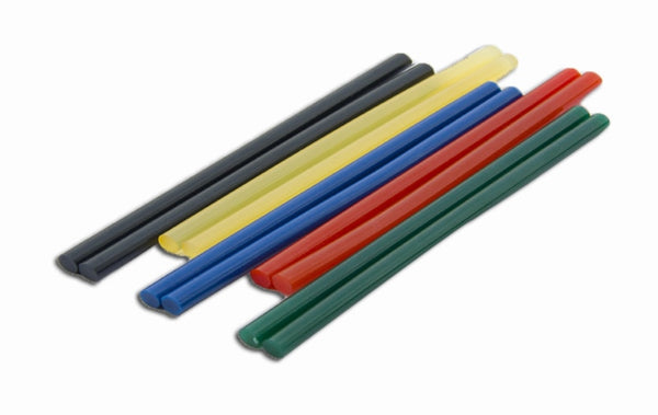 PROSTORMER 10pcs/lot 7mm*150mm Hot Melt Glue Sticks For Glue Gun Craft Phone Case Album Repair Accessories Adhesive Stick Color