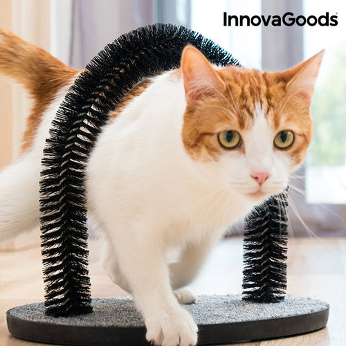 InnovaGoods Scratcher and Grooming Arch for Cats