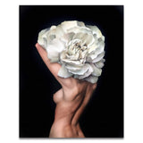 Toile imprimée (motif: fleurs -sans le cadre) - Frais de livraison offerts!