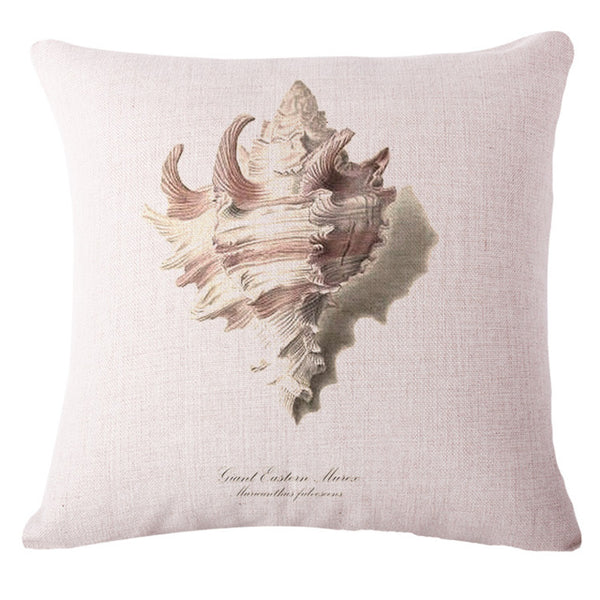 Housse de coussin (thème: la mer) - 45 cm X 45 cm - Frais de livraisons offerts!